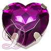 Acrylic Rhinestone in Sew On Setting